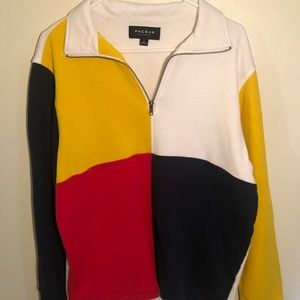 Pacsun multicolored zip up